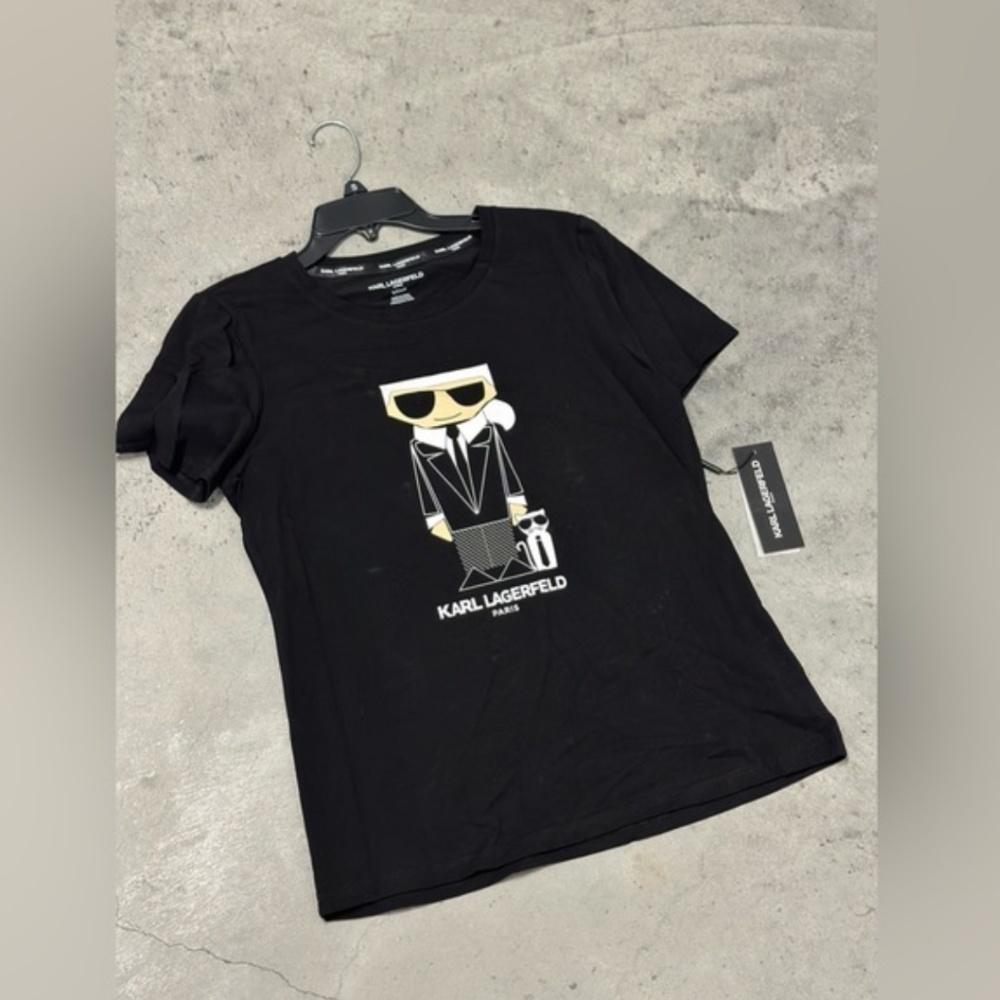 NWT Karl Lagerfeld tee ladies size NWT 5 S